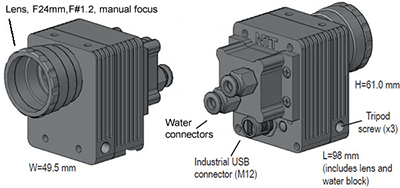 非制冷中紅外(1-5um) 相機(jī)